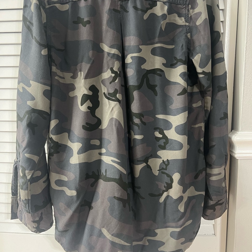 Camouflage Button Down Shirt - image 2